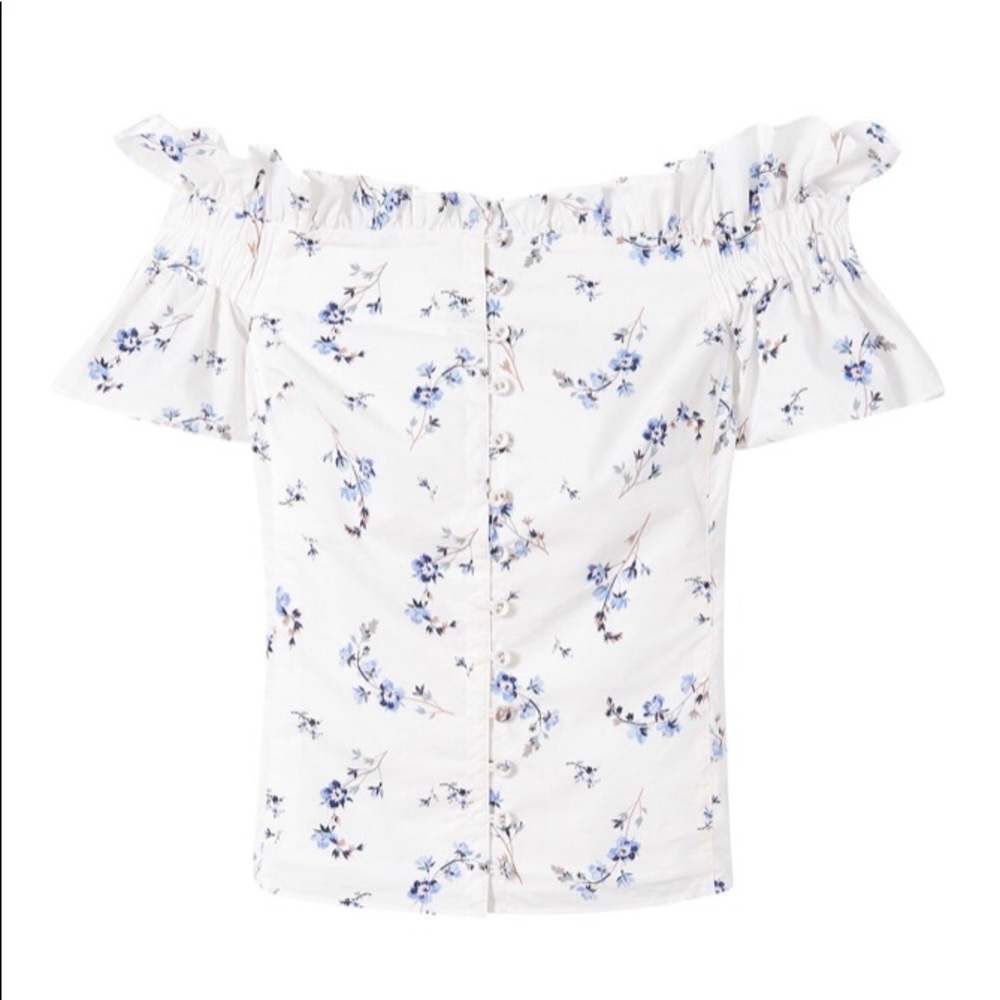 Off-The-Shoulder Francine Floral Top
